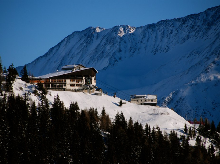 La Flegere Ski Area In The Chamonix Valley